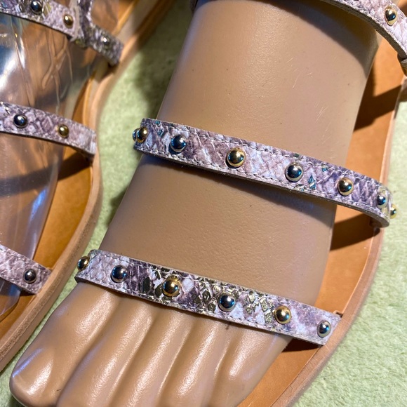 🔆HP 7/5 🎉DOLCE VITA STUDDED STELLA STRAPPED SANDALS - Picture 8 of 11